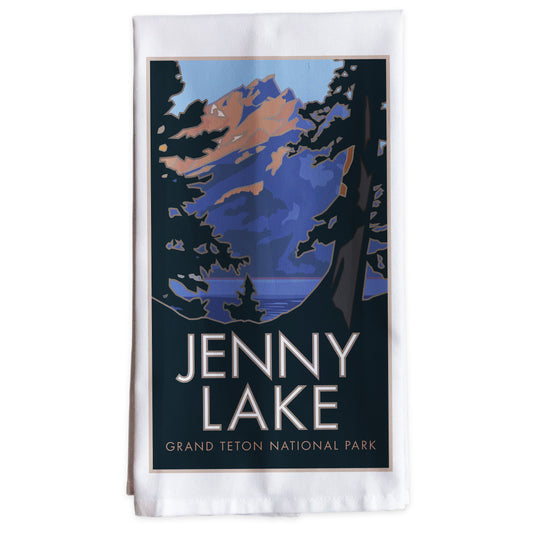 Grand Teton National Park (Jenny Lake) #2, Wyoming -Tea Towel