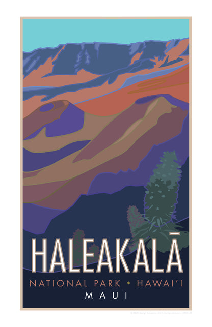 Haleakala National Park, Maui - Poster