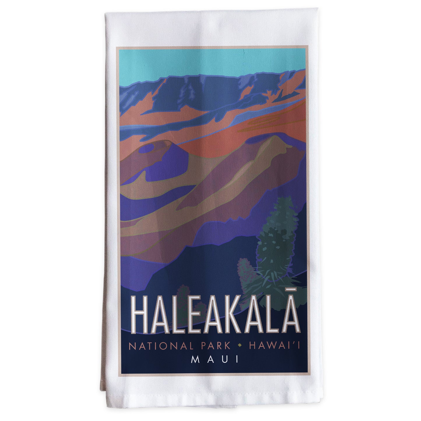 Haleakala National Park, Maui -Tea Towel