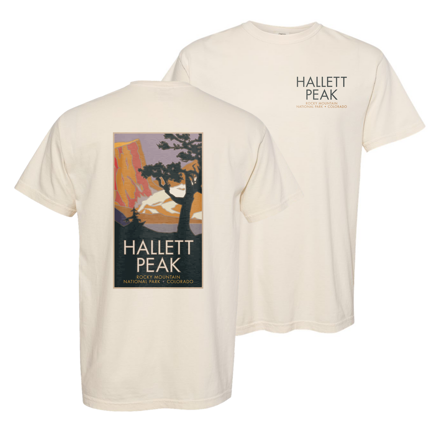 HALLETPK - Comfort Colors Heavyweight T-Shirt