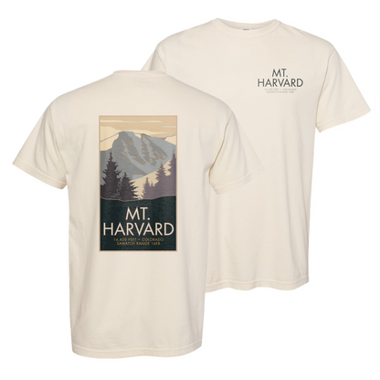 Mt. Harvard, Colorado - Comfort Colors Heavyweight T-Shirt