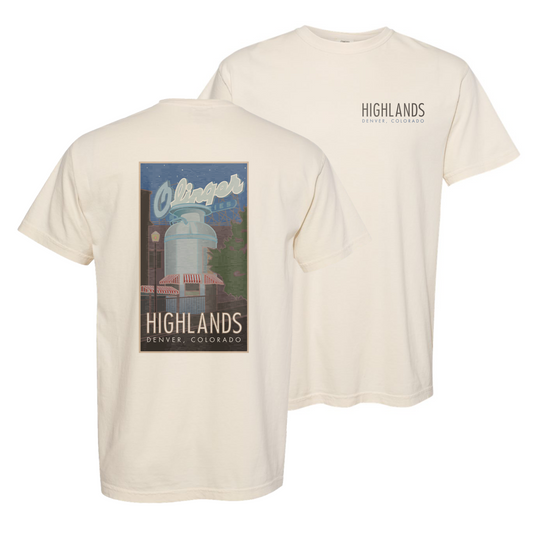 HIGHLANDS - Comfort Colors Heavyweight T-Shirt
