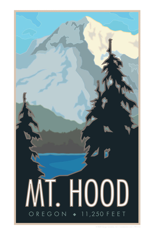 Mt. Hood - Oregon - Poster
