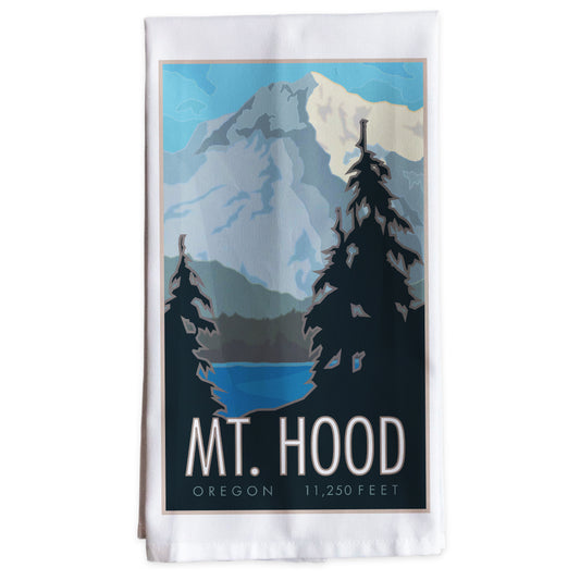 Mt. Hood - Oregon -Tea Towel