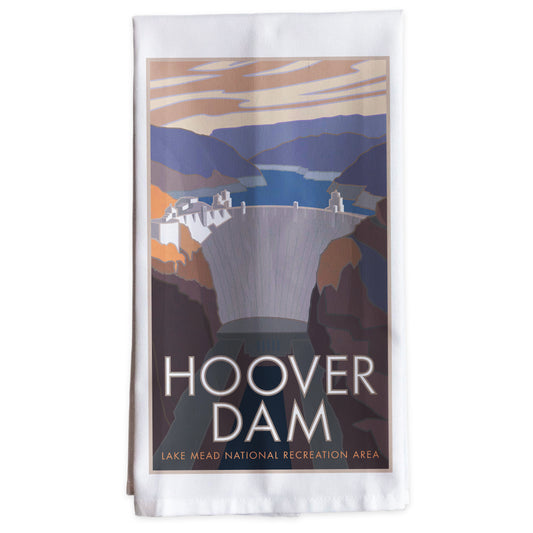 Hoover Dam, Lake Mead National Recreation Area, Nevada -Tea Towel