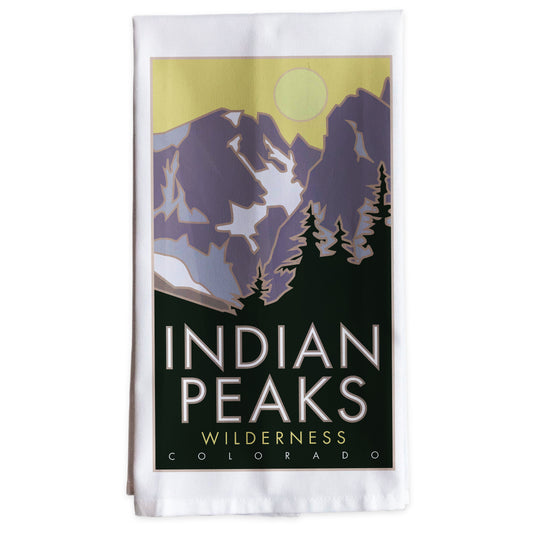 Indian Peaks Wilderness, Colorado -Tea Towel