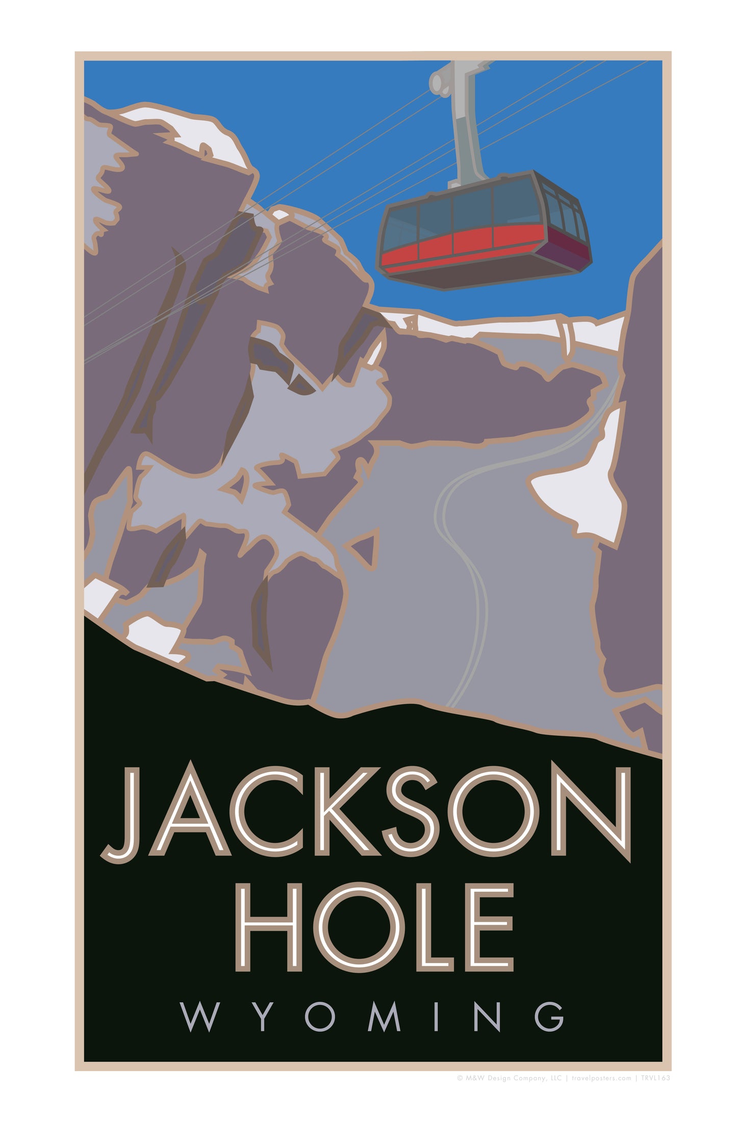 Jackson Hole, Wyoming - Poster