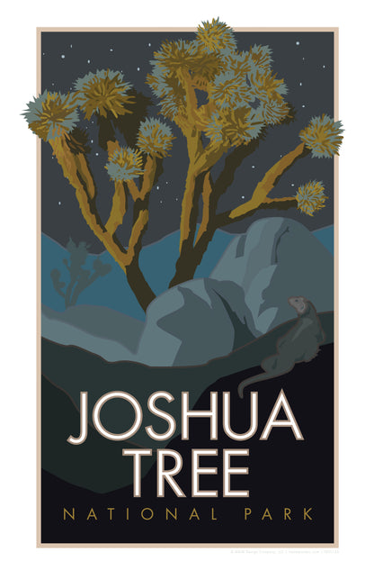 Joshua Tree National Park, California - Poster