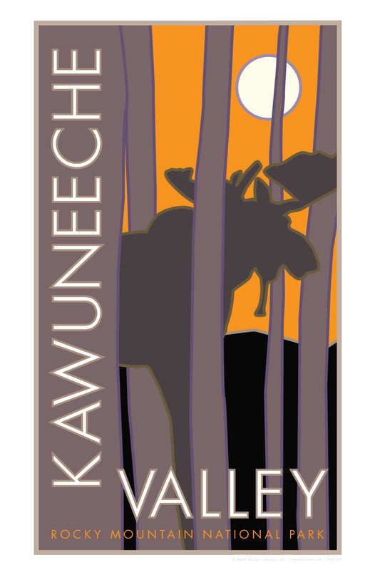 Kawuneeche Valley, Colorado - Poster