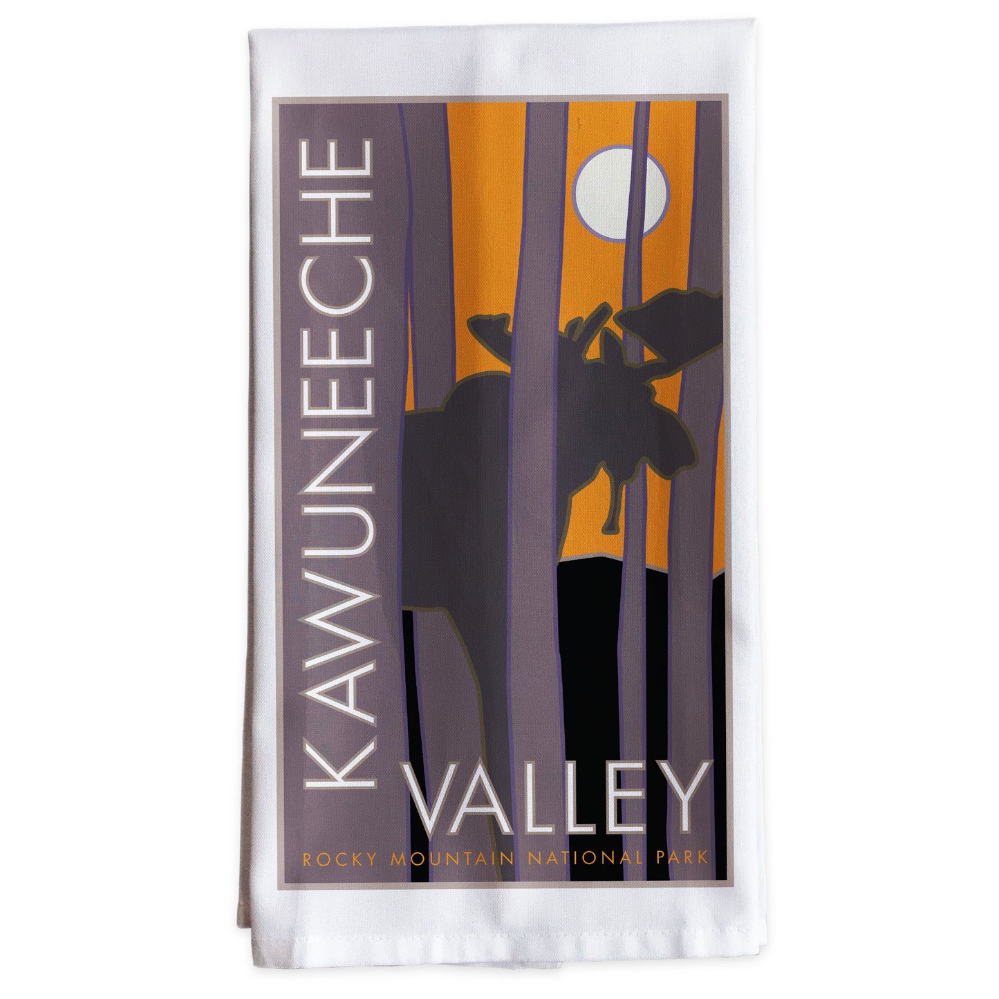 Kawuneeche Valley, Colorado -Tea Towel