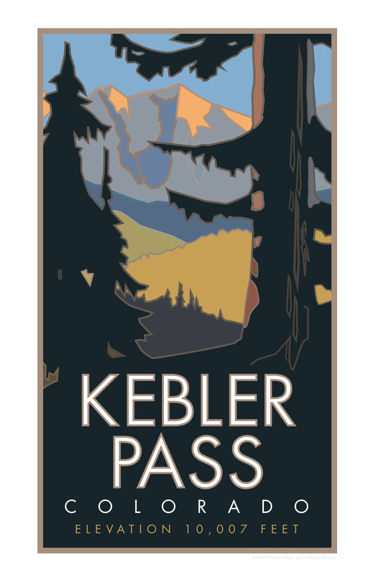 Kebler Pass, Colorado - Poster
