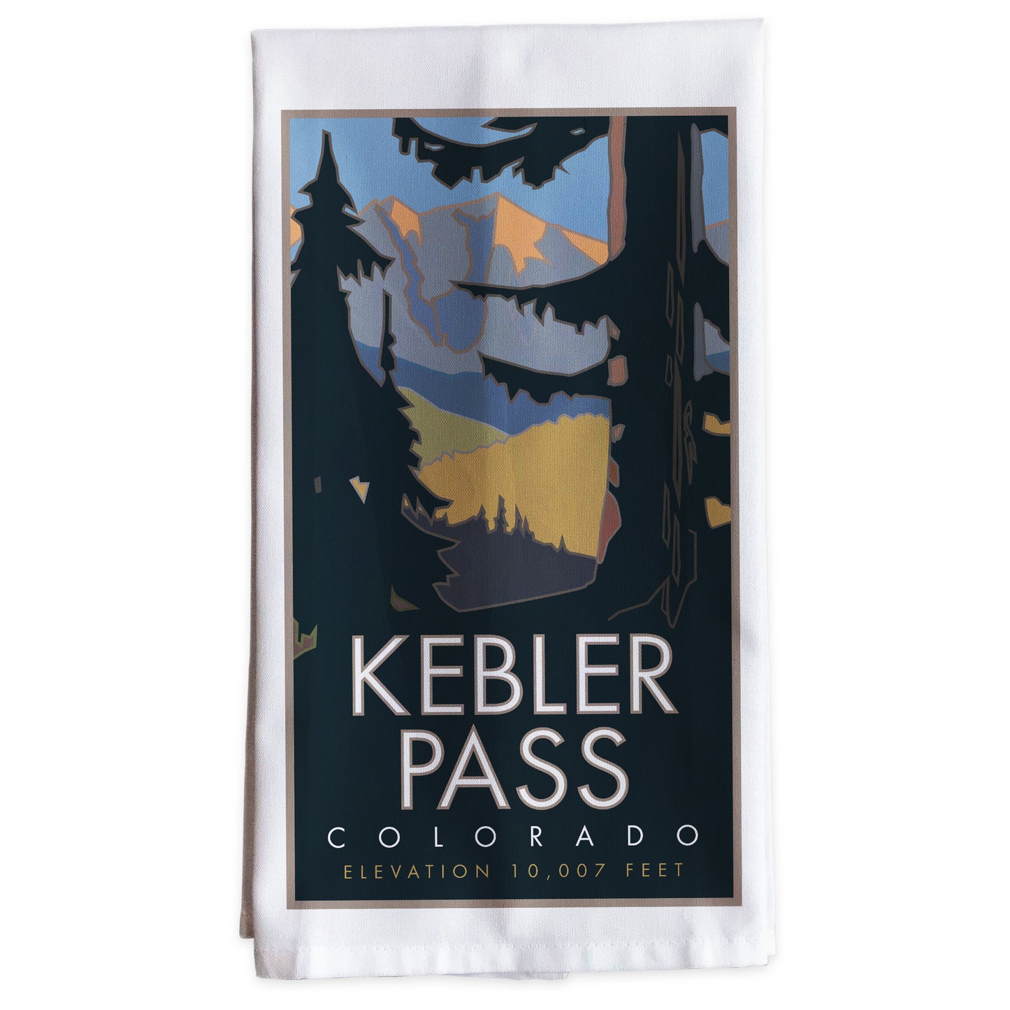 Kebler Pass, Colorado -Tea Towel