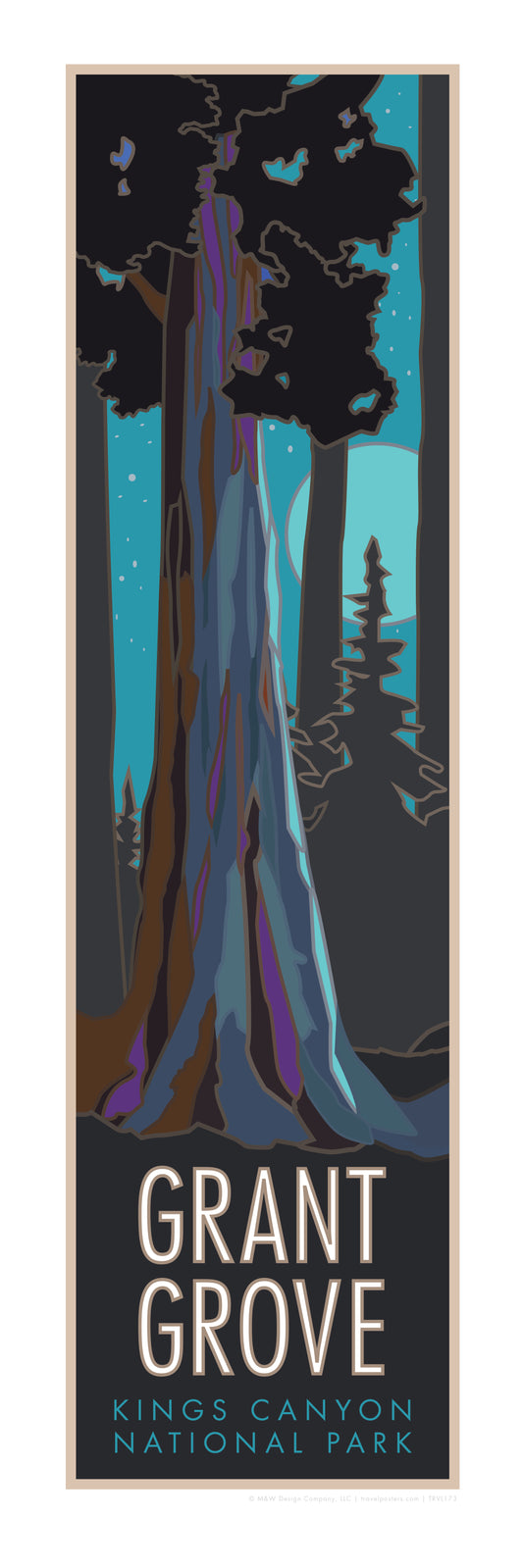 Kings Canyon National Park, Grant Grove, California - Poster