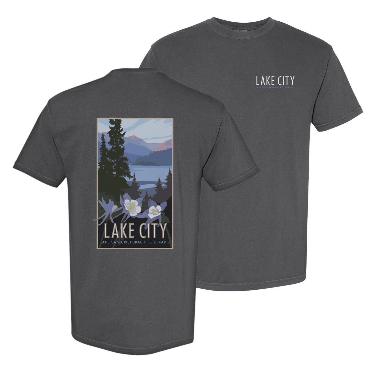 Lake City, Colorado - Comfort Colors Heavyweight T-Shirt