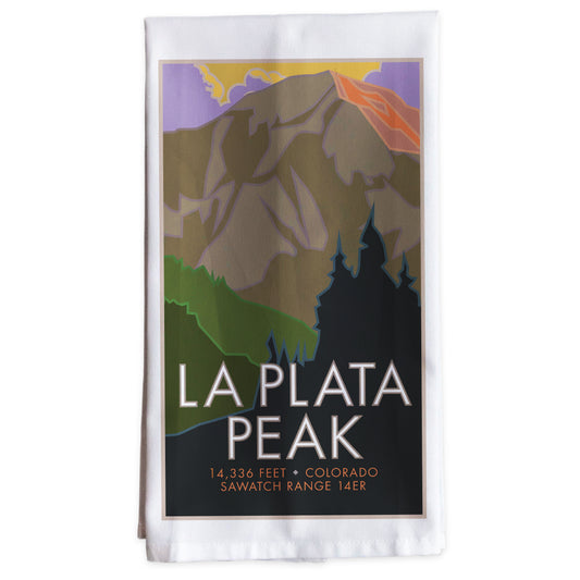LaPlata Peak, Colorado - Colorado 14er -Tea Towel