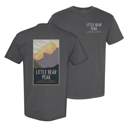 Little Bear Peak, Colorado - Comfort Colors Heavyweight T-Shirt