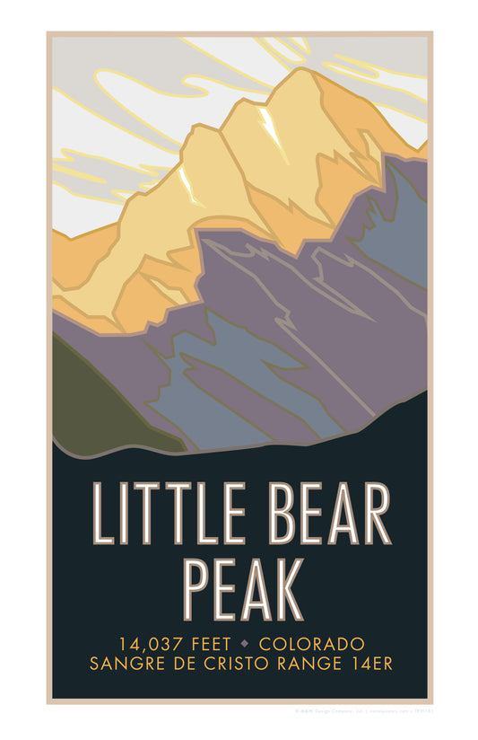 Little Bear Peak, Colorado - Colorado 14er - Poster