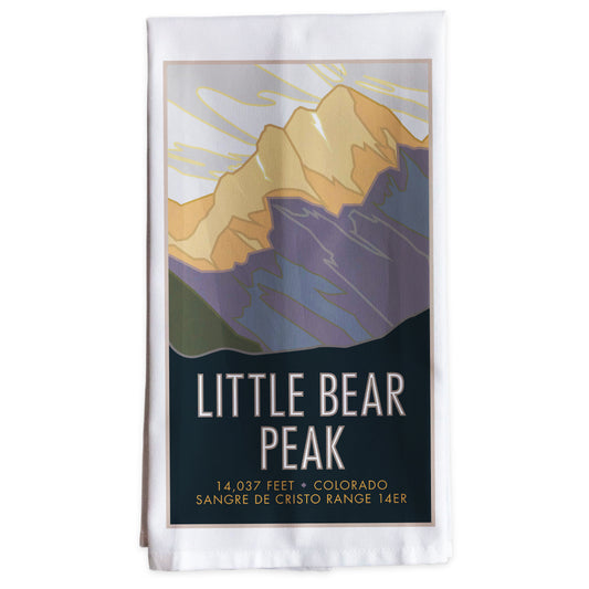 Little Bear Peak, Colorado - Colorado 14er -Tea Towel