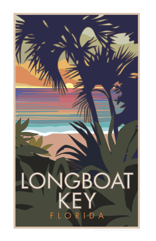 Longboat Key, Florida - Poster