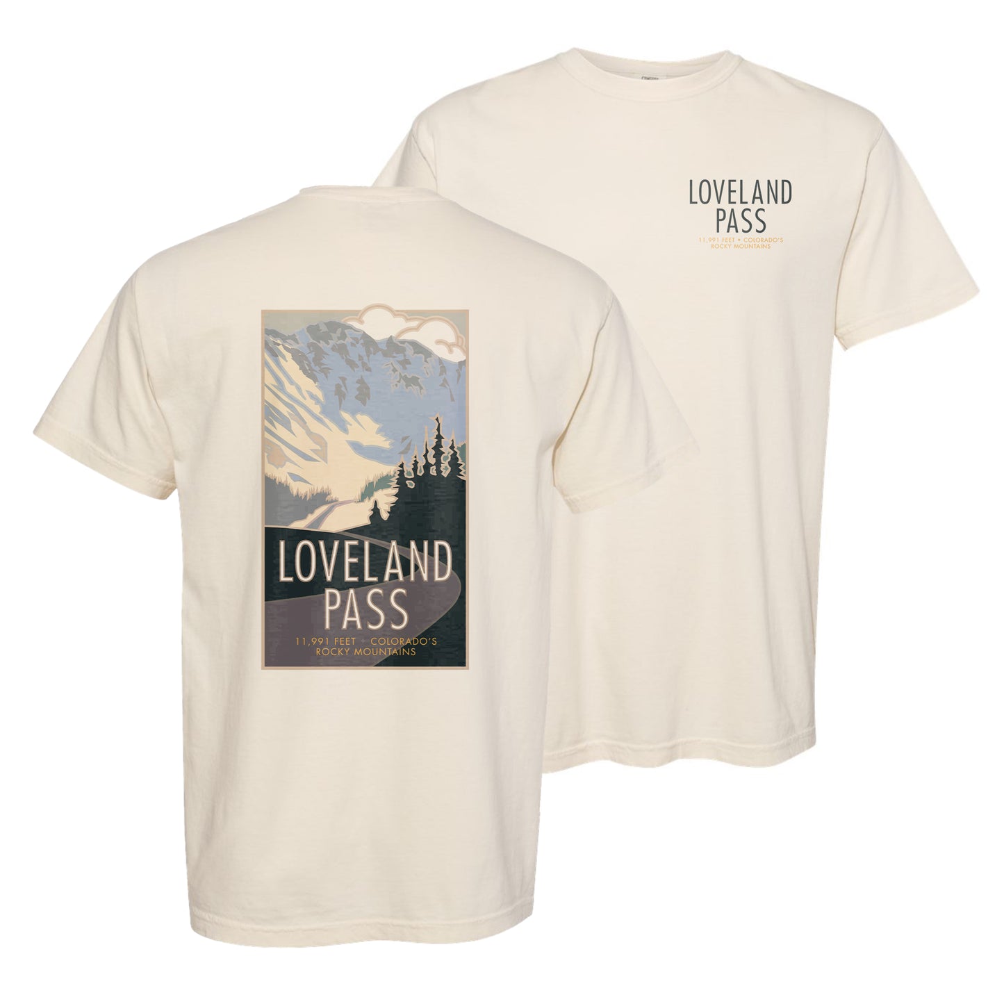 LOVELANDPASS - Comfort Colors Heavyweight T-Shirt