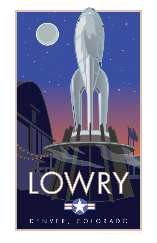 Lowry Neighborhood, Denver, Colorado - Poster