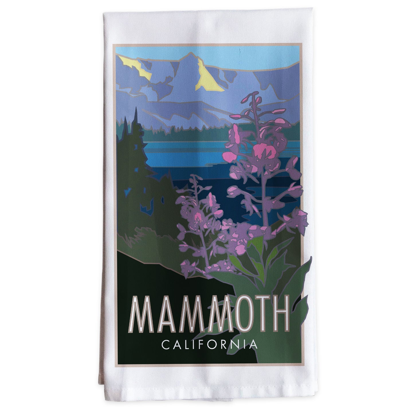 Mammoth, California -Tea Towel