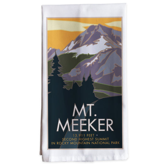 Mt. Meeker, Colorado -Tea Towel