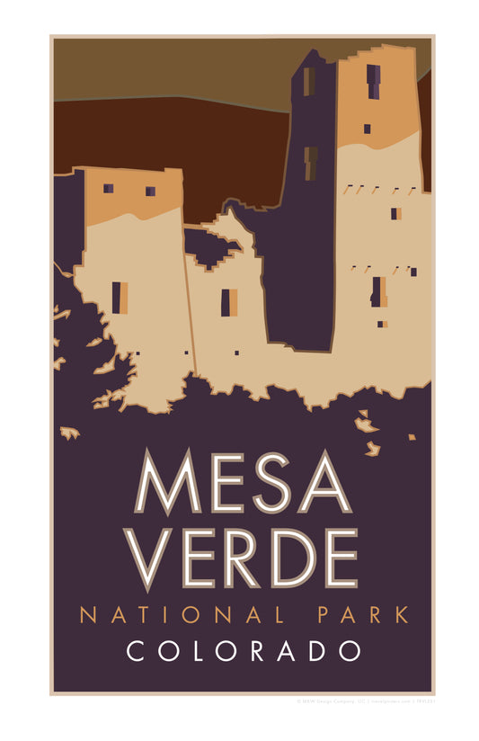 Mesa Verde National Park, Colorado - Poster