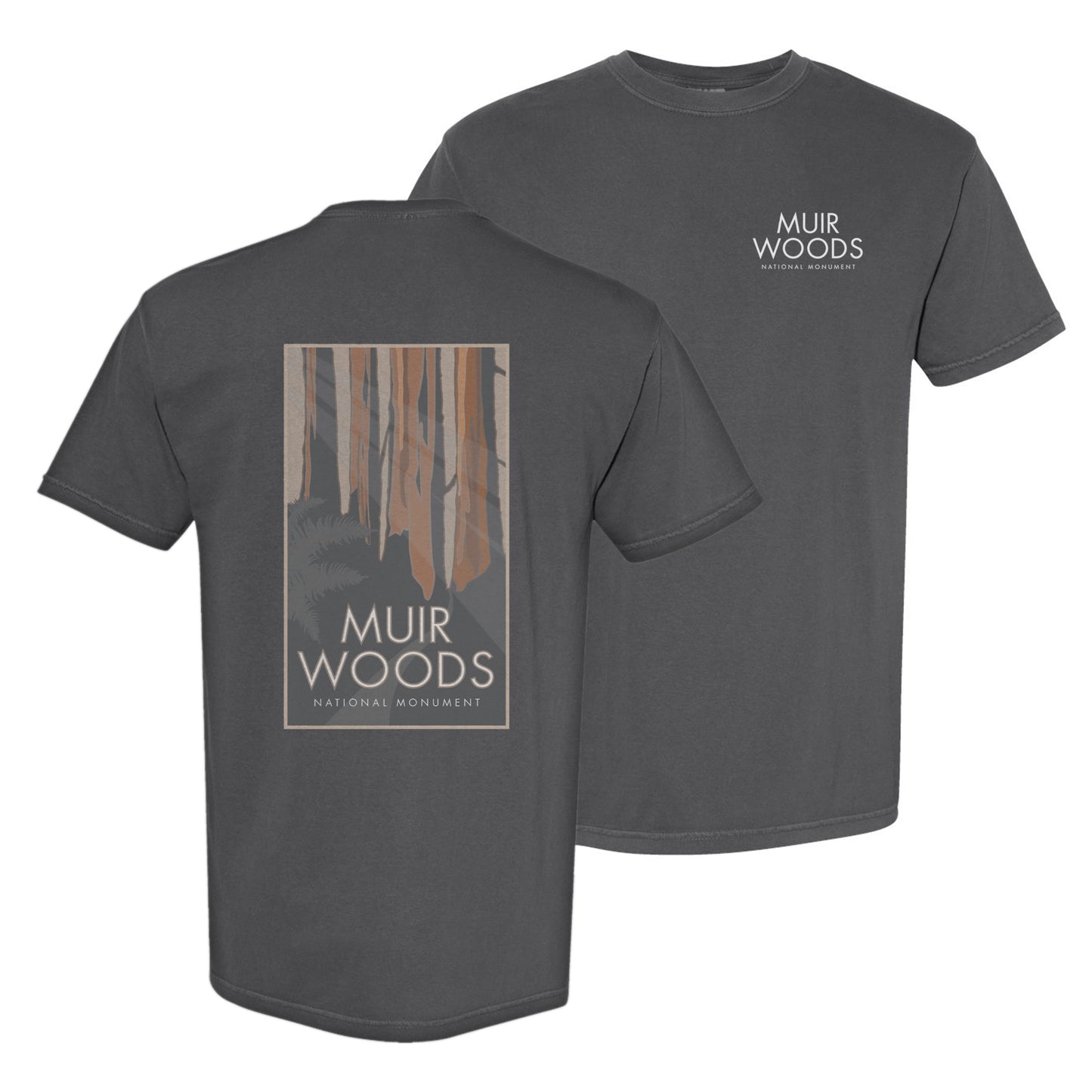 Muir Woods National Monument, California - Comfort Colors Heavyweight T-Shirt