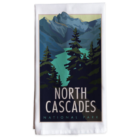 North Cascades National Park - Washington -Tea Towel