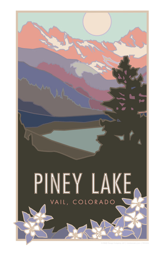 Piney Lake (Eagles Next Wilderness), Colorado - Poster