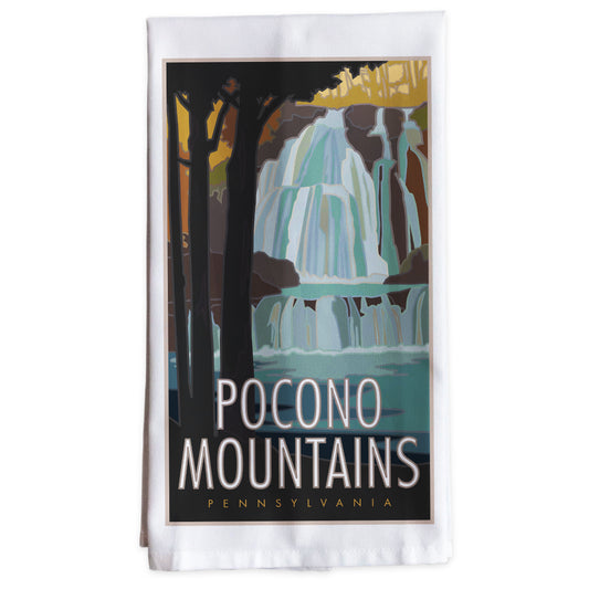 Pocono Mountains, Pennsylvania -Tea Towel