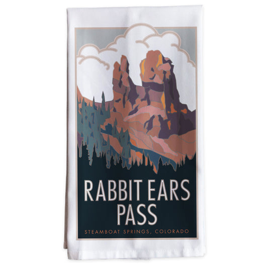 Quandary Peak, Colorado - Colorado 14er -Tea Towel
