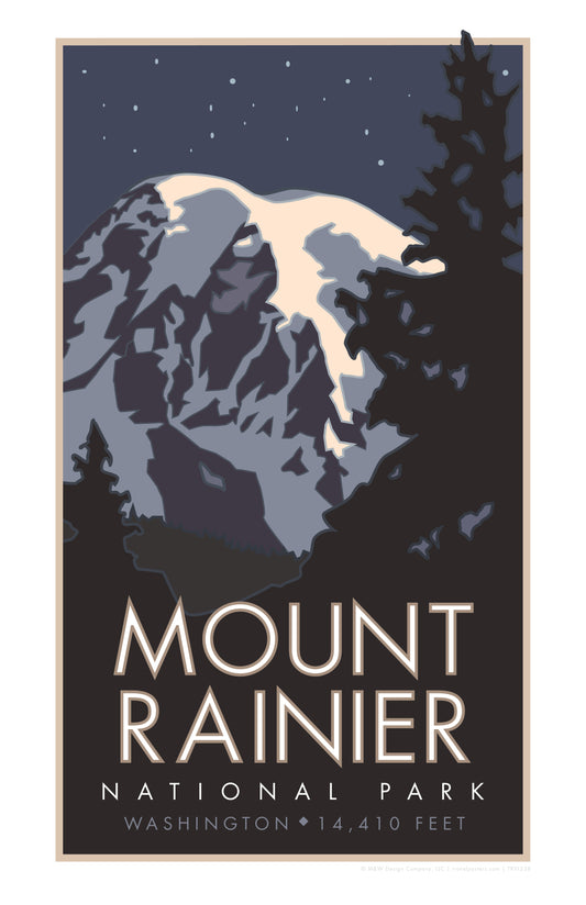 Mt. Rainier, Washington Poster