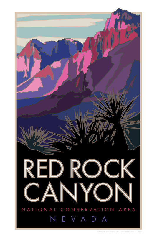 Red Rock Canyon, Nevada - Poster
