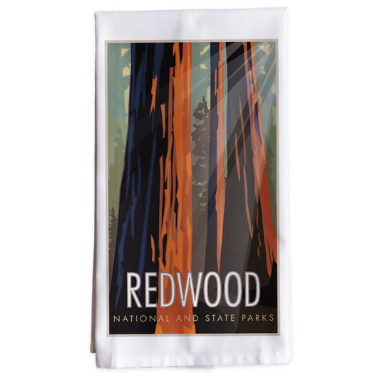 Redwood National and State Park, California -Tea Towel