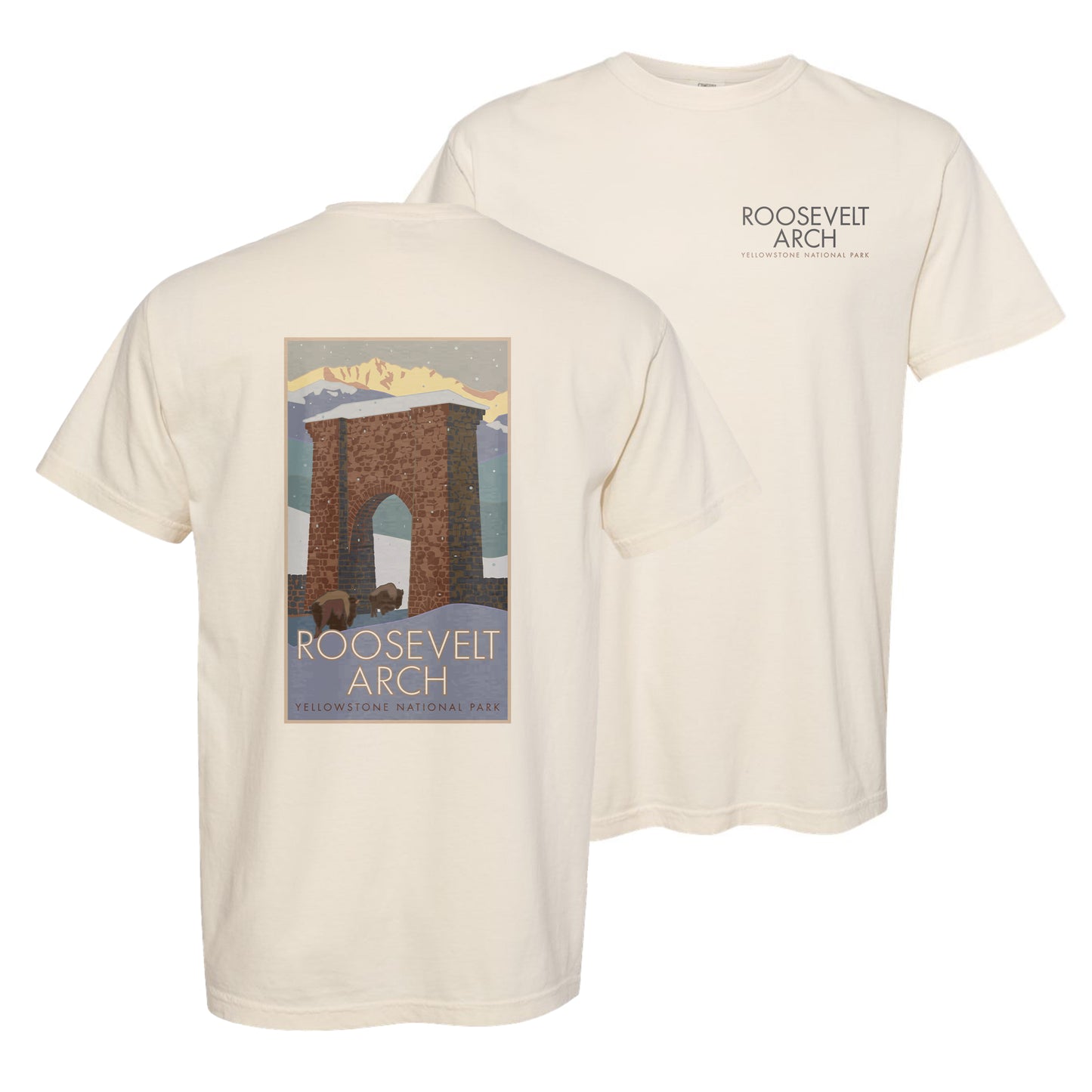 ROOSEVELTARCH - Comfort Colors Heavyweight T-Shirt