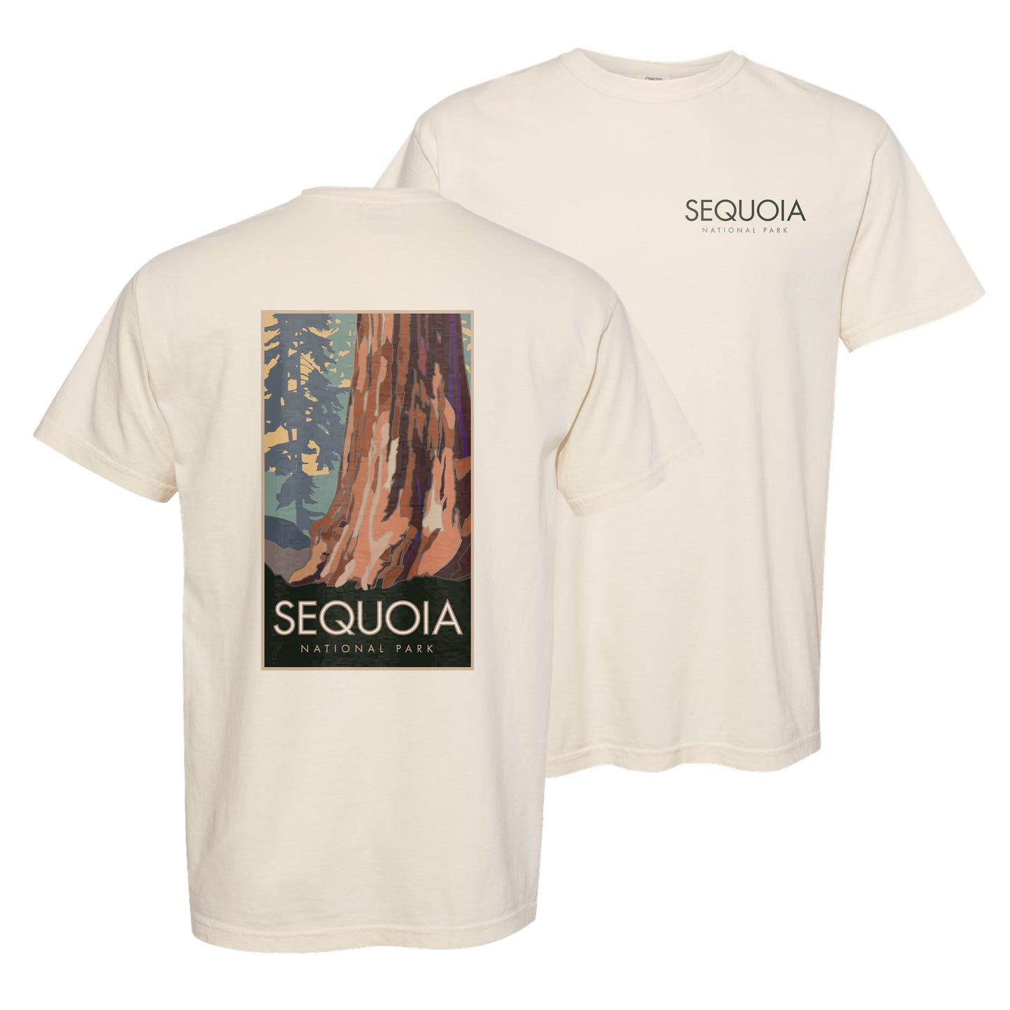 SEQUOIAFORESTVIEW - Comfort Colors Heavyweight T-Shirt