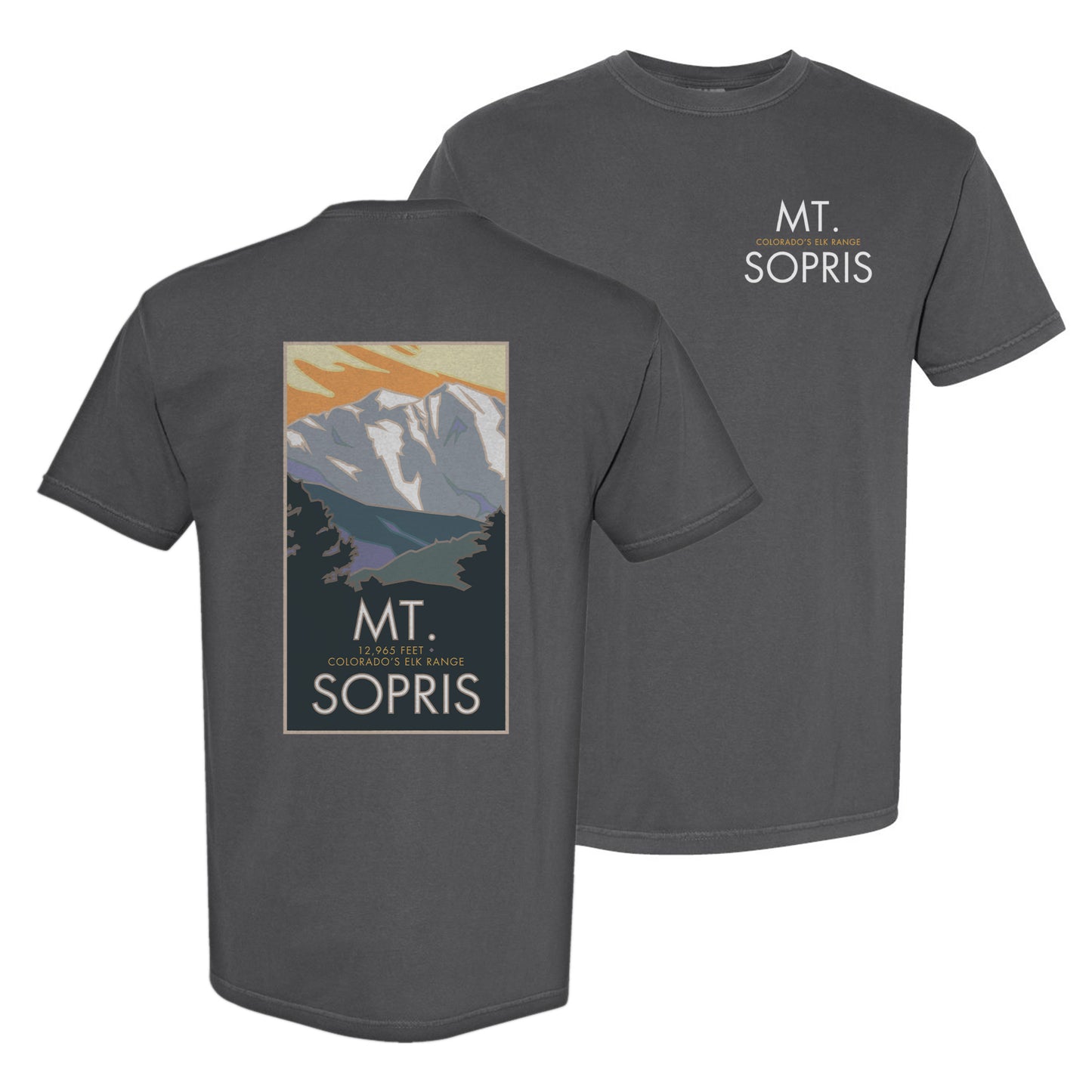 Mt. Sopris, Colorado - Comfort Colors Heavyweight T-Shirt