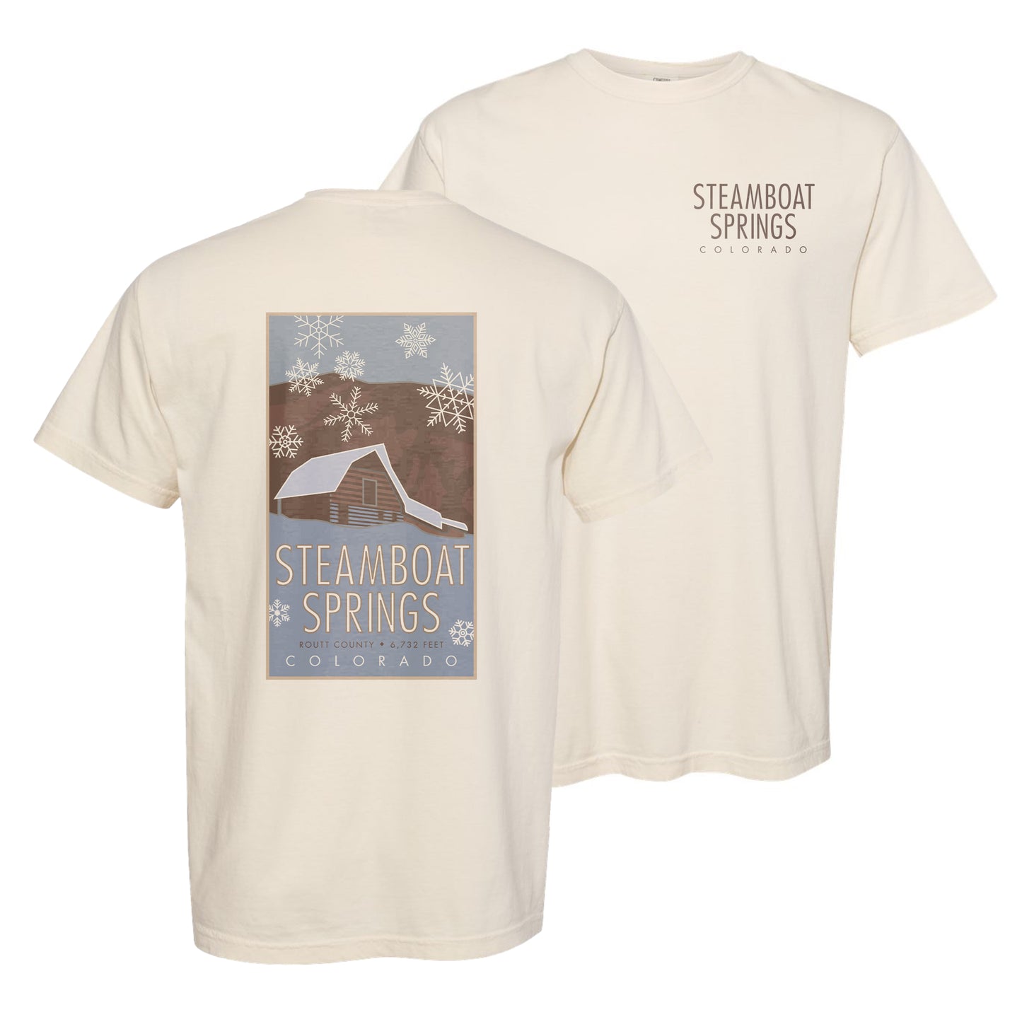 STEAMBOATSPGS - Comfort Colors Heavyweight T-Shirt