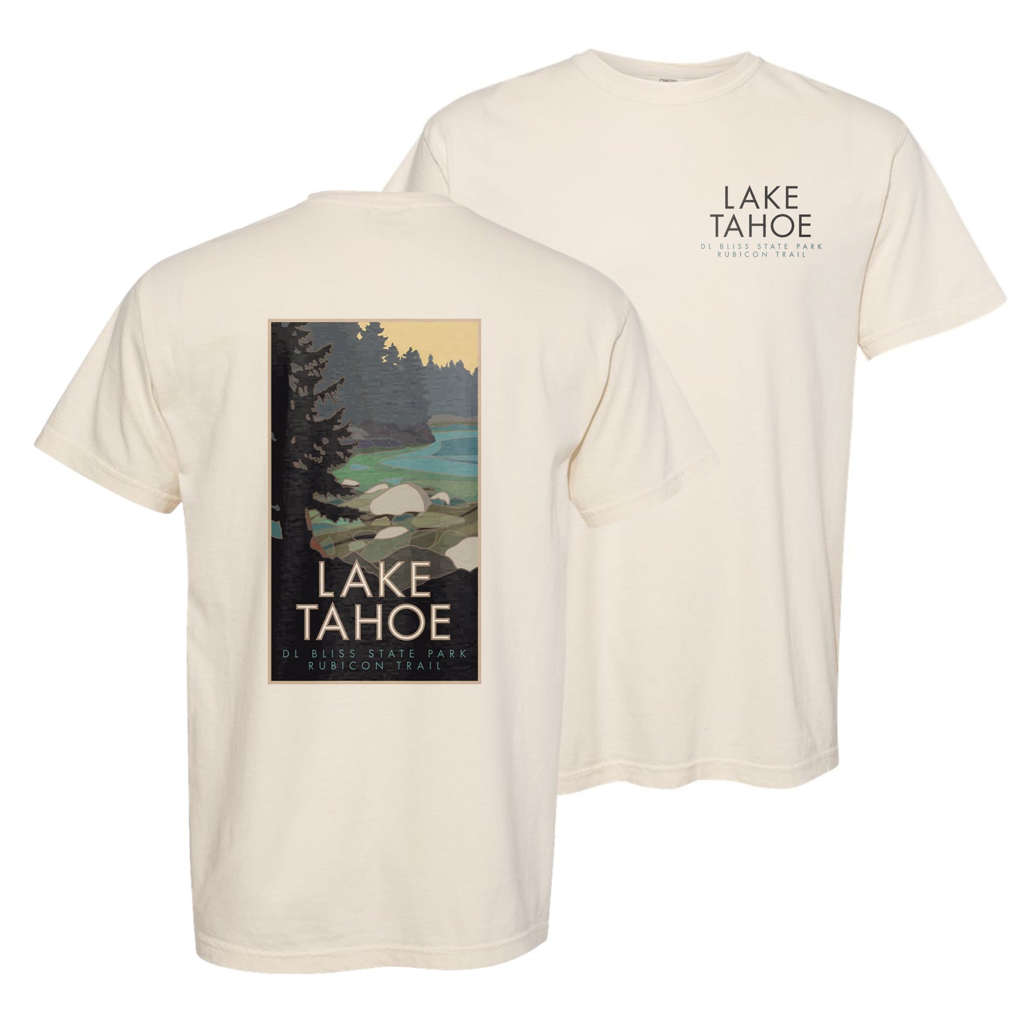 TAHOEDLBLISS - Comfort Colors Heavyweight T-Shirt