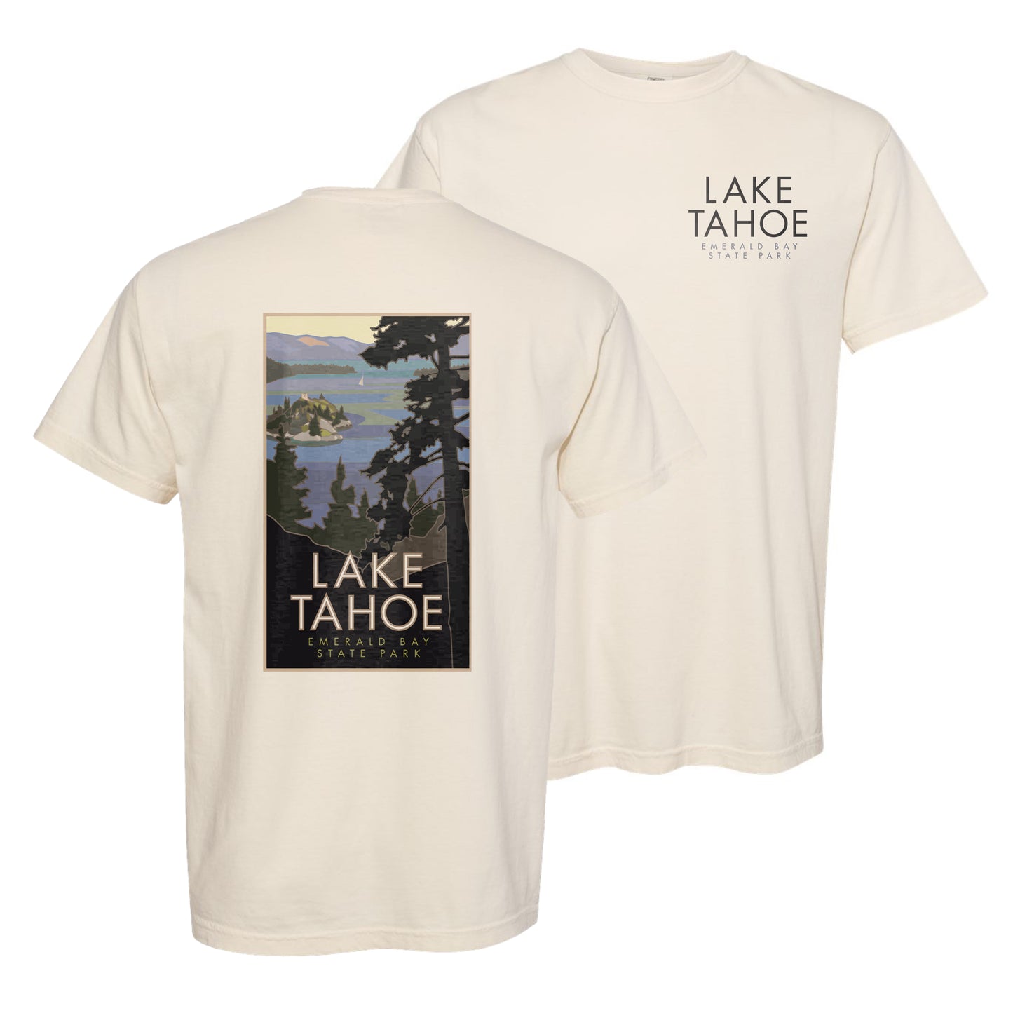 TAHOEEMERALDBAY - Comfort Colors Heavyweight T-Shirt