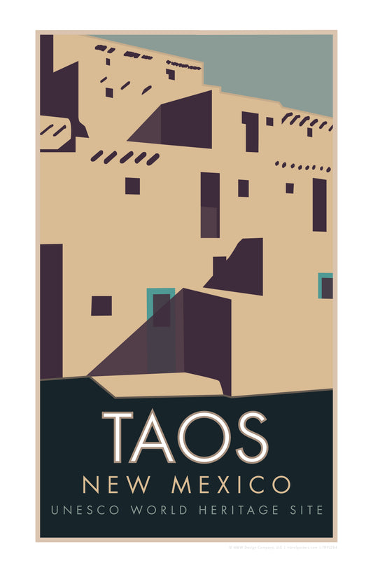 Taos, New Mexico Poster