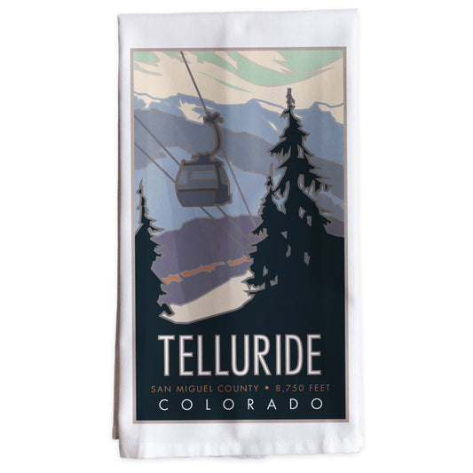Telluride, Colorado -Tea Towel