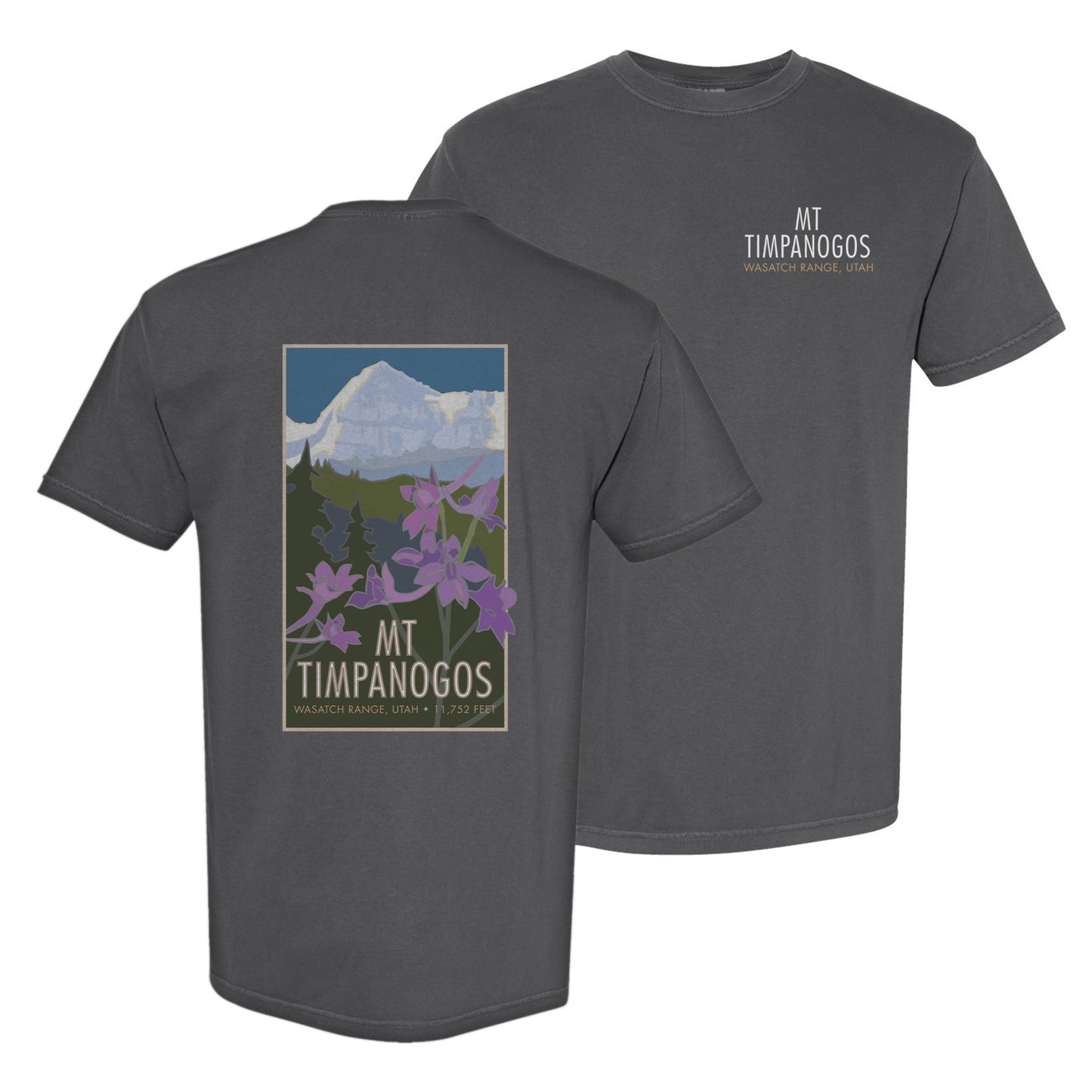 Mt. Timpanogos, Utah - Comfort Colors Heavyweight T-Shirt