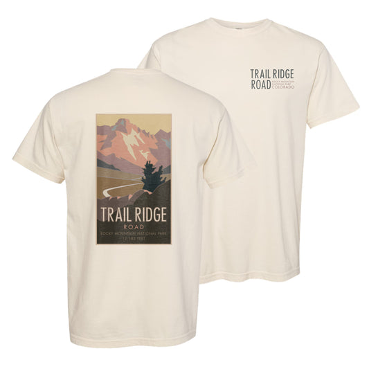 TRAILRIDGE2PINKS - Comfort Colors Heavyweight T-Shirt
