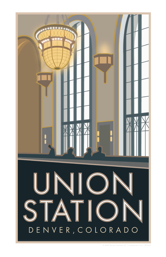 Union Station 3 (Cooper Lounge), Denver, Colorado - Poster