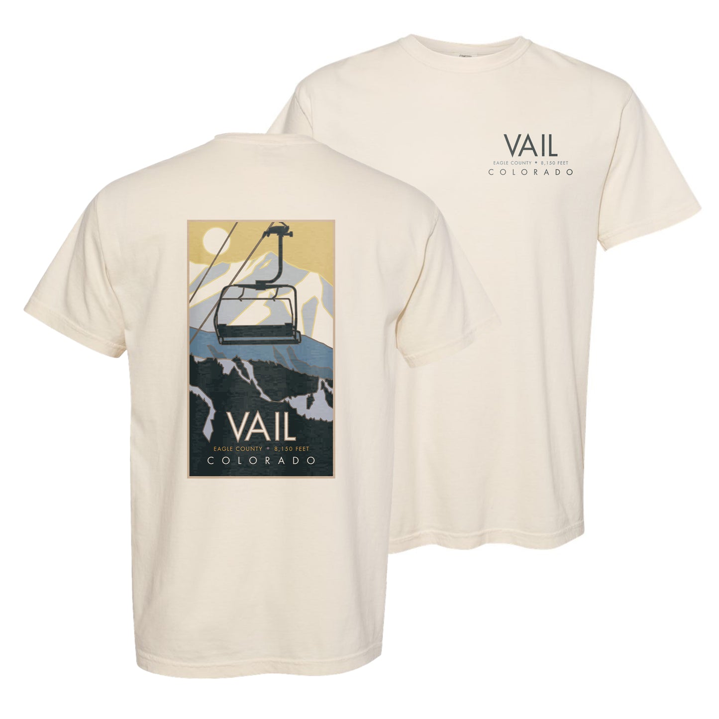 VAIL - Comfort Colors Heavyweight T-Shirt