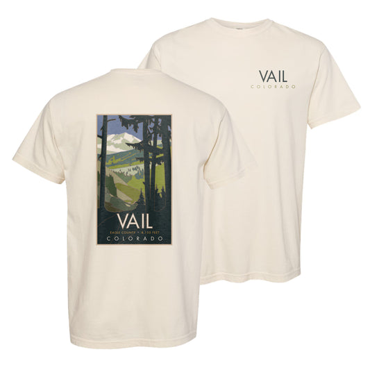 VAILBASINSUMMER - Comfort Colors Heavyweight T-Shirt