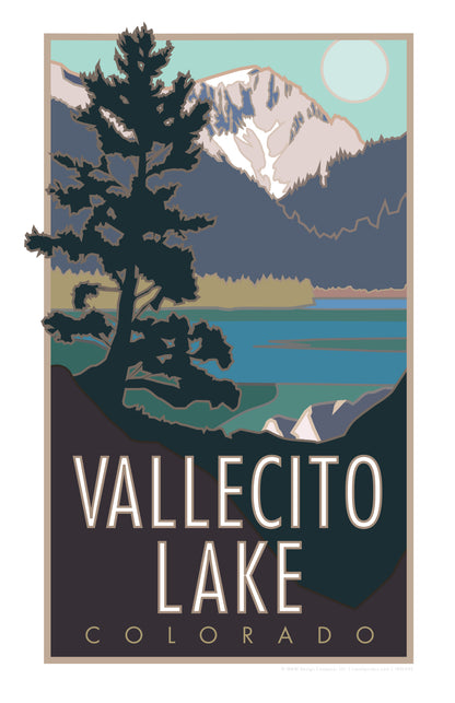 Vallecito Lake, Colorado - Poster